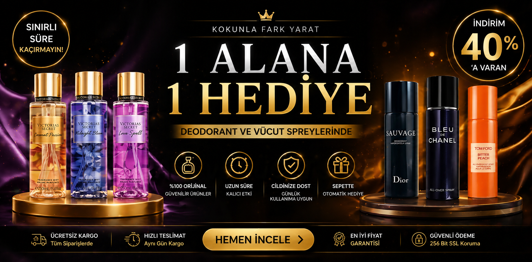 1 alana 1 hediye deodo