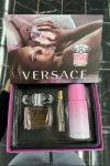 Versace Bright Crystal Kadın Hediyelik Set 3'lü -