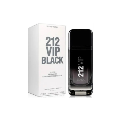 212 Vip Men Black Edp 100 ML Erkek Parfüm TESTER 