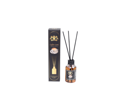 Kahve Latte Oda Kokusu Bambu Çubuklu 150 ML